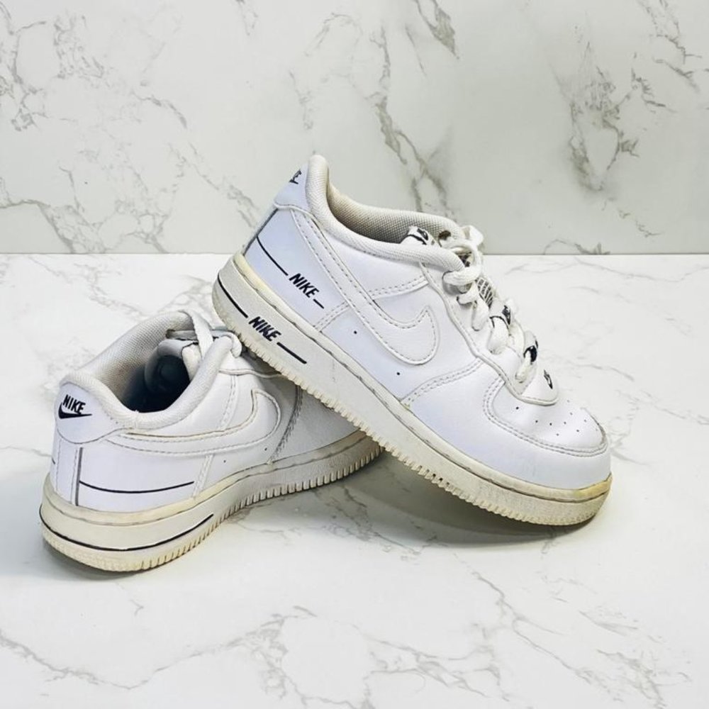 Nike Air Force 1 White Toddler Size 9C TD Shoes Sneakers CW0986-100